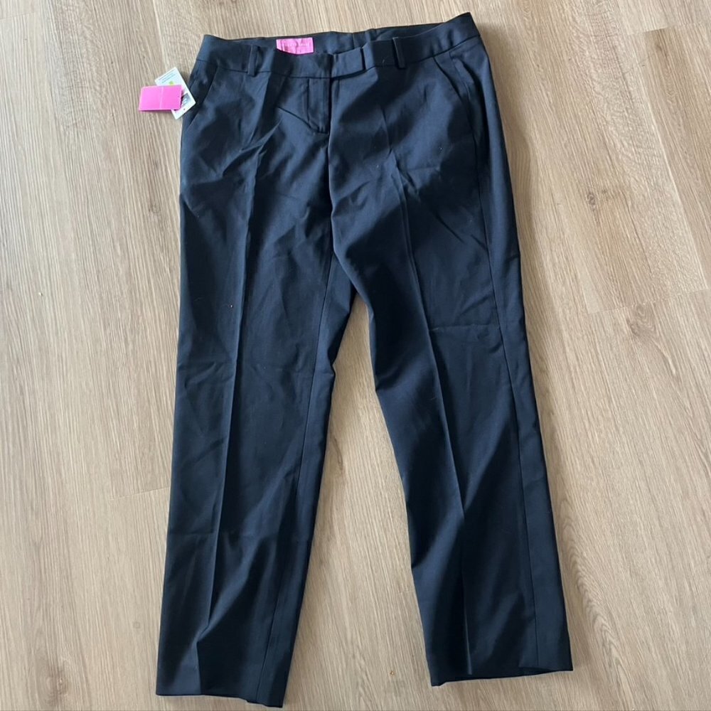 Brook Taverner navy blue flight attendant Astoria women’s dress pants NWT 14R